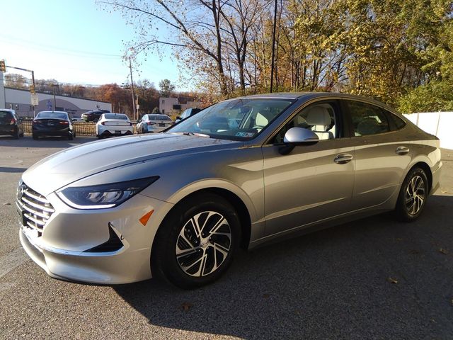 2021 Hyundai Sonata Hybrid Blue