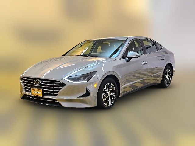 2021 Hyundai Sonata Hybrid Blue