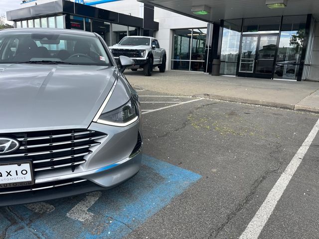 2021 Hyundai Sonata Hybrid Blue