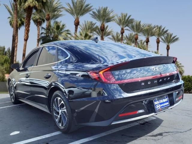 2021 Hyundai Sonata Hybrid Blue