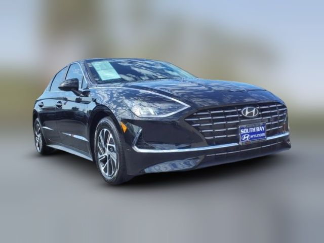 2021 Hyundai Sonata Hybrid Blue