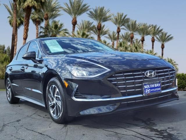 2021 Hyundai Sonata Hybrid Blue