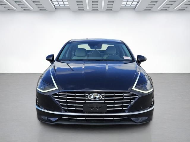 2021 Hyundai Sonata Hybrid Blue