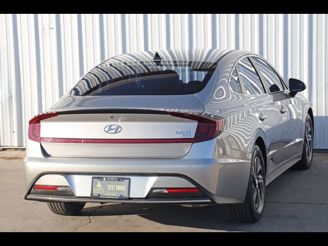 2021 Hyundai Sonata Hybrid Blue