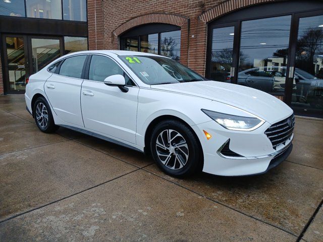 2021 Hyundai Sonata Hybrid Blue