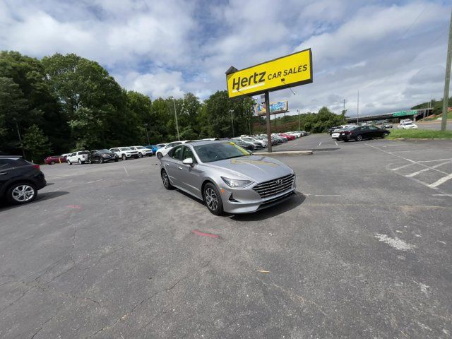 2021 Hyundai Sonata Hybrid Blue