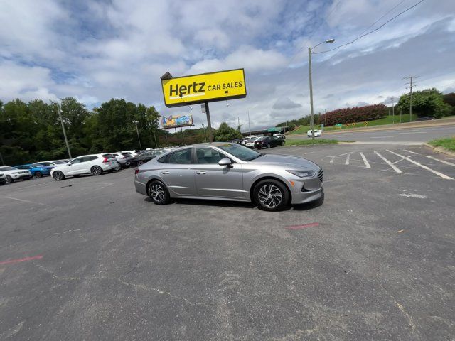 2021 Hyundai Sonata Hybrid Blue