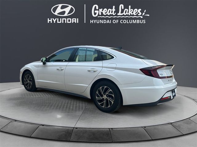 2021 Hyundai Sonata Hybrid Blue