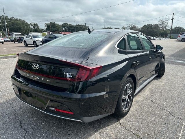 2021 Hyundai Sonata Hybrid Blue