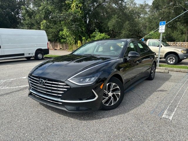 2021 Hyundai Sonata Hybrid Blue