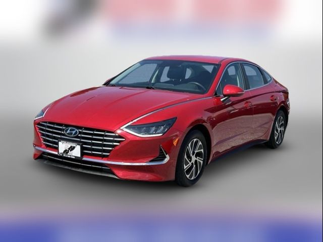 2021 Hyundai Sonata Hybrid Blue