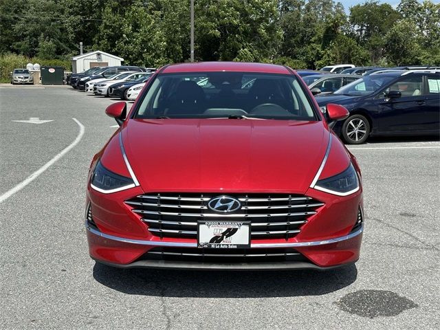 2021 Hyundai Sonata Hybrid Blue