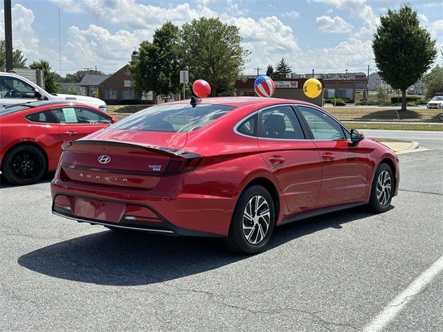 2021 Hyundai Sonata Hybrid Blue