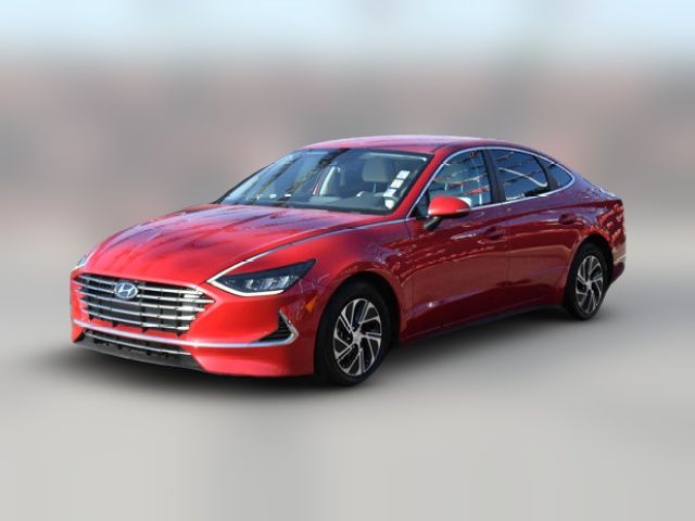 2021 Hyundai Sonata Hybrid Blue