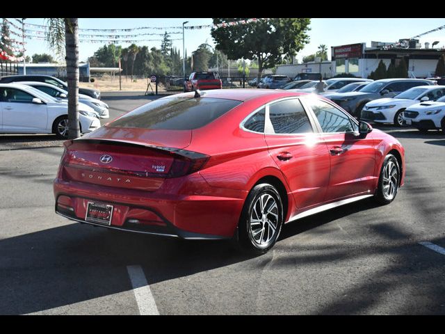 2021 Hyundai Sonata Hybrid Blue