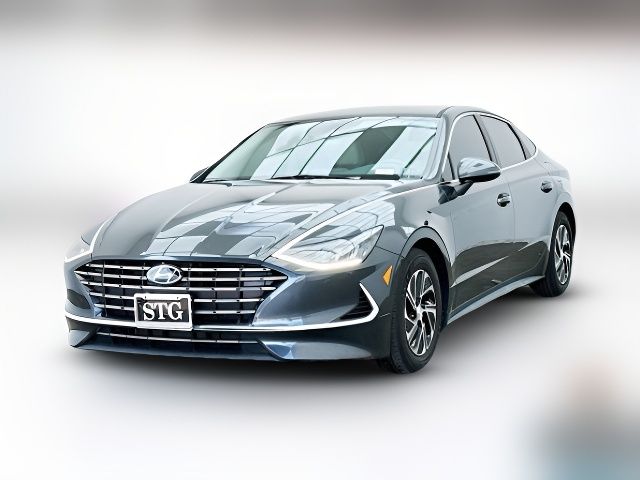 2021 Hyundai Sonata Hybrid Blue