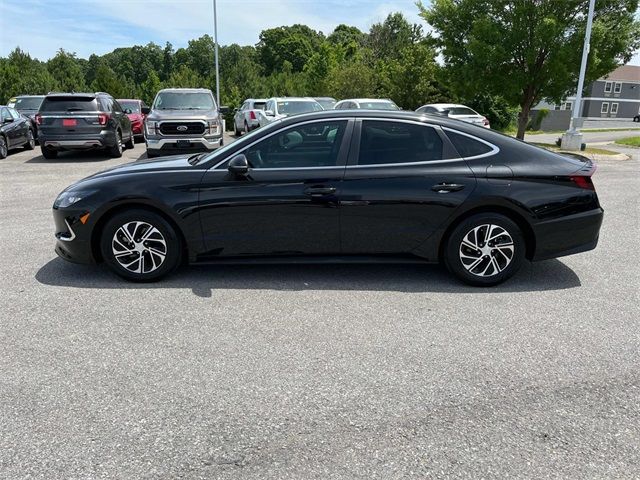 2021 Hyundai Sonata Hybrid Blue