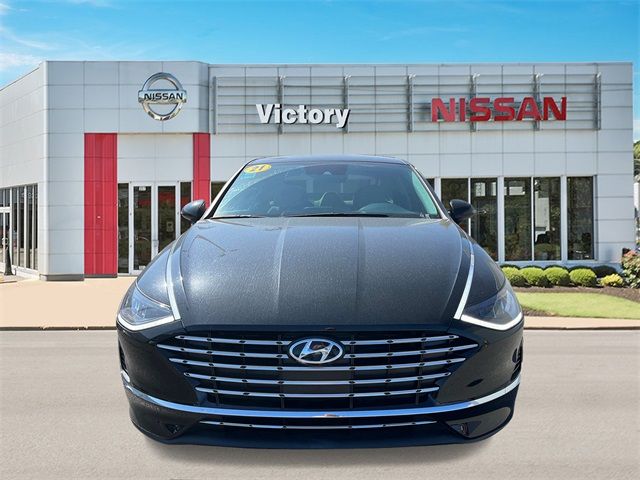 2021 Hyundai Sonata Hybrid Blue