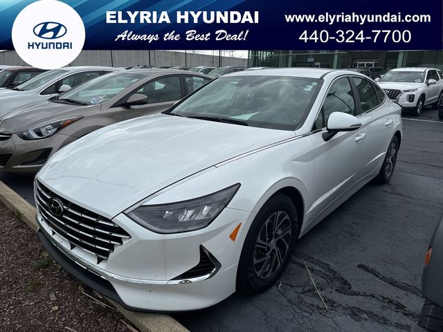 2021 Hyundai Sonata Hybrid Blue