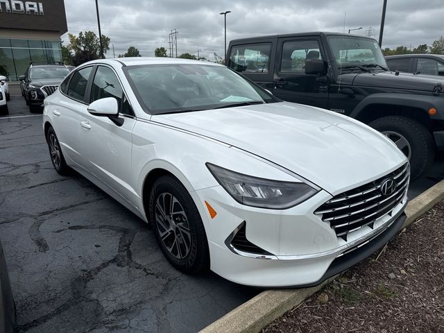 2021 Hyundai Sonata Hybrid Blue