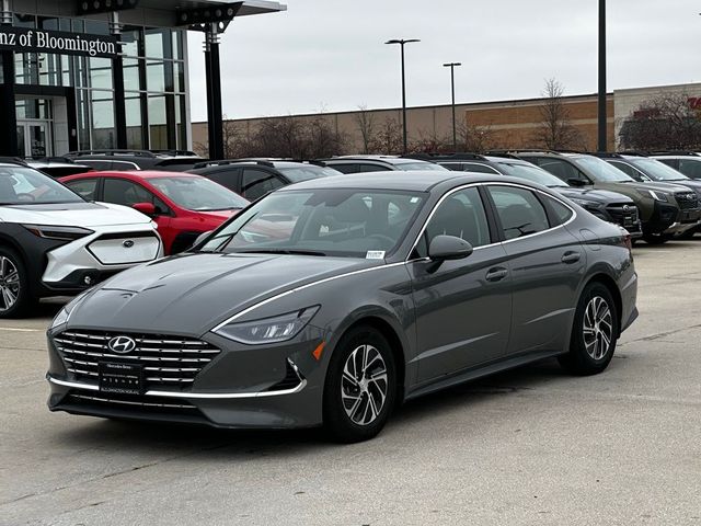 2021 Hyundai Sonata Hybrid Blue