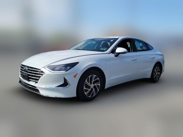 2021 Hyundai Sonata Hybrid Blue