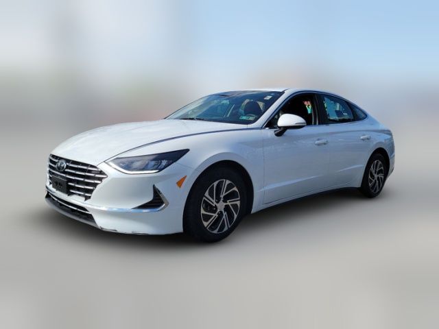 2021 Hyundai Sonata Hybrid Blue