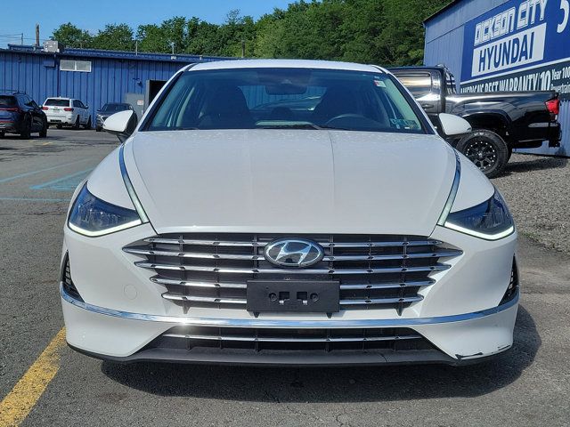 2021 Hyundai Sonata Hybrid Blue