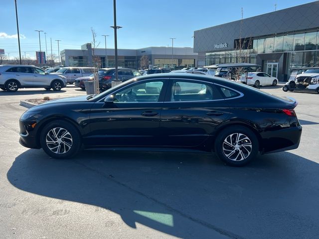 2021 Hyundai Sonata Hybrid Blue