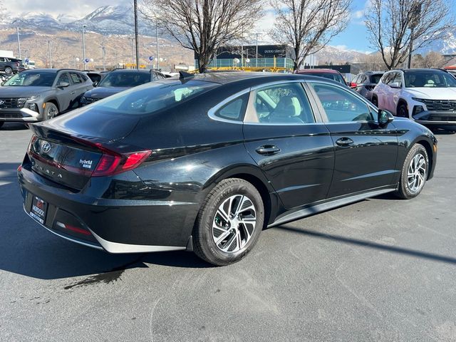 2021 Hyundai Sonata Hybrid Blue