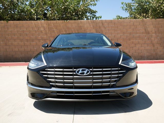 2021 Hyundai Sonata Hybrid Blue