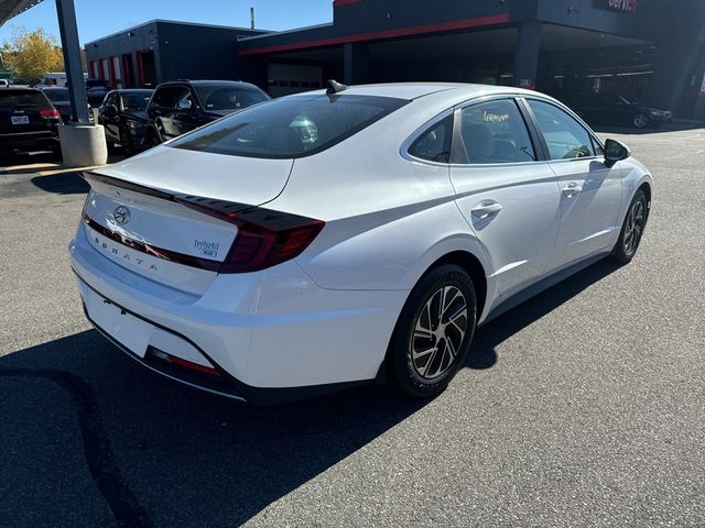 2021 Hyundai Sonata Hybrid Blue