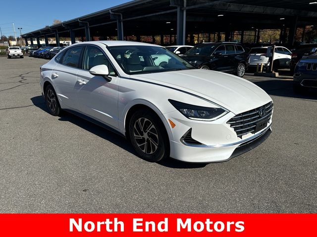 2021 Hyundai Sonata Hybrid Blue