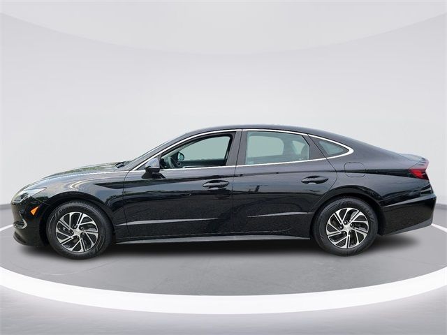 2021 Hyundai Sonata Hybrid Blue