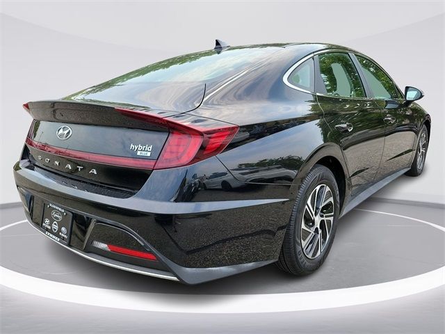 2021 Hyundai Sonata Hybrid Blue