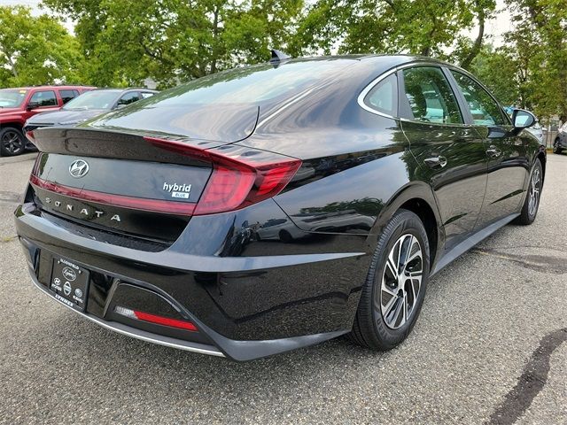 2021 Hyundai Sonata Hybrid Blue