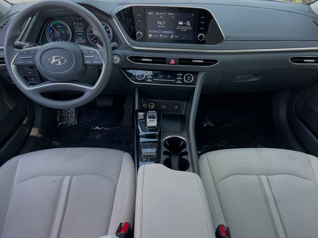 2021 Hyundai Sonata Hybrid Blue