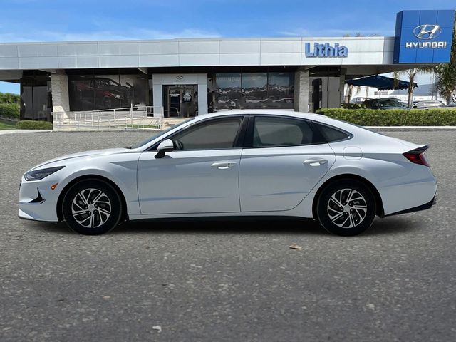 2021 Hyundai Sonata Hybrid Blue