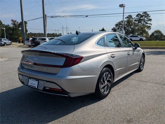 2021 Hyundai Sonata Hybrid Blue