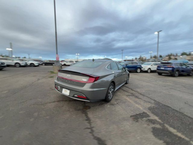 2021 Hyundai Sonata Hybrid Blue