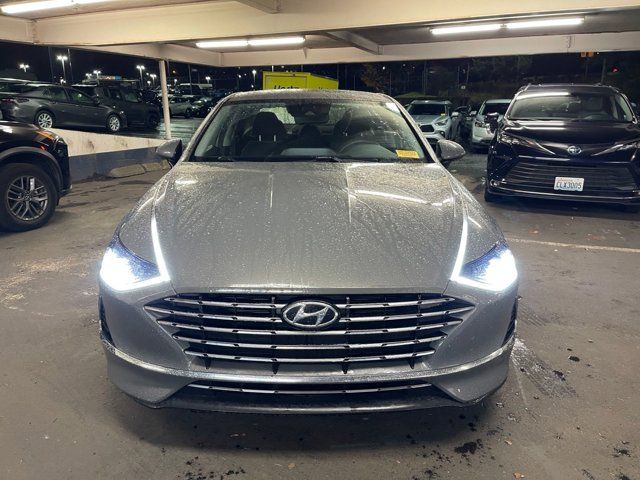 2021 Hyundai Sonata Hybrid Blue