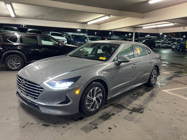 2021 Hyundai Sonata Hybrid Blue