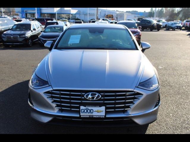 2021 Hyundai Sonata Hybrid Blue