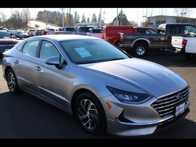 2021 Hyundai Sonata Hybrid Blue