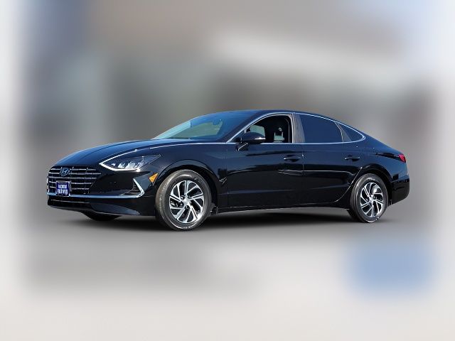 2021 Hyundai Sonata Hybrid Blue