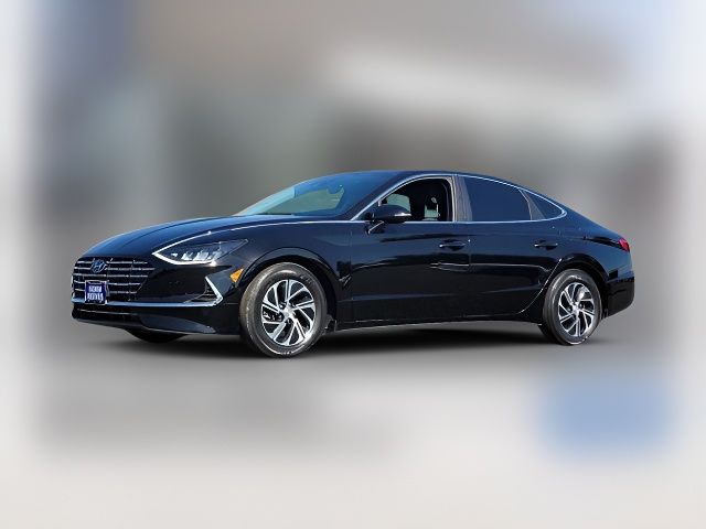 2021 Hyundai Sonata Hybrid Blue