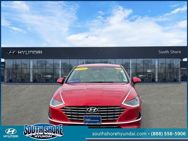 2021 Hyundai Sonata Hybrid Blue