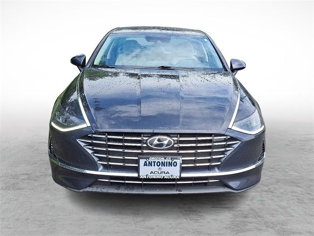 2021 Hyundai Sonata Hybrid Blue