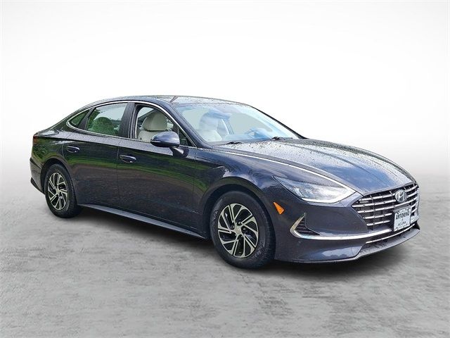2021 Hyundai Sonata Hybrid Blue
