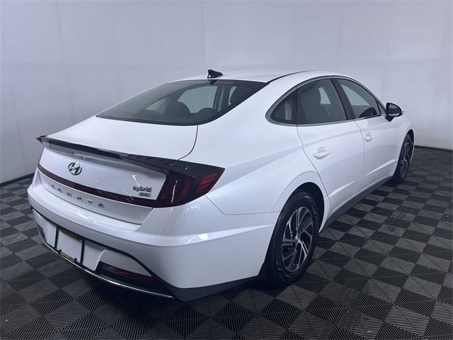 2021 Hyundai Sonata Hybrid Blue